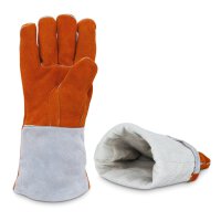 Plasma Schutzhandschuh für Plasmaschneiden Leder Handschuh, rot