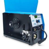 MIG MAG Schweißgerät 225A, MMA Elektrode 170A, IGBT, für 1kg/5kg Drahtrolle | MIG225A