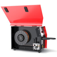 MIG MAG Schweißgerät 255A, MMA Elektrode 170A, IGBT, für 5kg / 15kg Drahtrolle | MIG255A