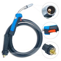 MIG MAG Schweißgerät 295A, MMA Elektrode 250A, 400V, IGBT, für 5kg/15kg Drahtrolle | MIG295A