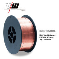 MIG MAG welding wire wire roll steel ER70S-6 | 0.8 / 1 kg / D100 roll
