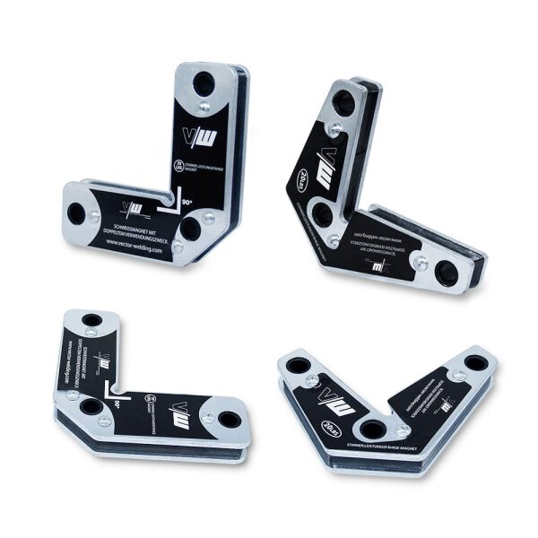 Multipurpose welding magnet set (4 pieces)