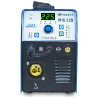 Schweißgerät SET MIG/MAG mit Schweißhelm 2kg Schweißdraht Zubehör | MIG225A