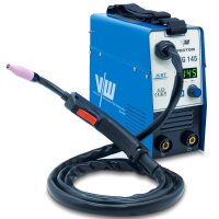 Schweißgerät SET MIG MAG mit Schweißhelm Fülldraht & Zubehör | MIG 145A