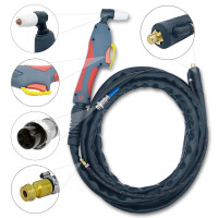 WELDER SET: 200A DC Tig and Stick Welder with Plasma cutter, aelmet, foot pedal, accessoires | CT520PD