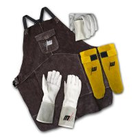 Welding protection SET protective clothing gloves + apron...