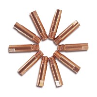 MIG MAG Zubehör Set 17 Teile: Gasdüse, Stromdüse, Düsenstock | MB15 Ø 0,8