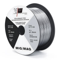 MIG MAG Schweißdraht Fülldraht E71T-GS | 1,0 / 1 kg / 2 X D100 Rolle NoGas