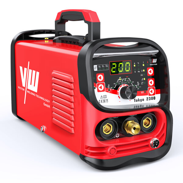 DC TIG welder 200A, pulse, inverter, MMA electrode 170A, HF ignition, IGBT | Tokyo 2300