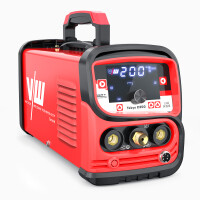 Welder SET DC TIG 200A pulse, helmet, foot pedal, accessories | Tokyo 2300