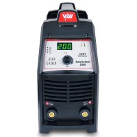 SET: Elektrodenschweißgerät IGBT 200A Amsterdam 2000 | Schweißerhelm | Stabelektroden