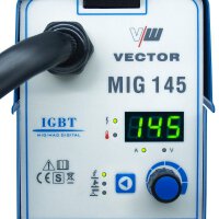 MIG145A Fülldraht Schweißgerät ohne Gas 145A