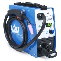 Flux cored wire welder MIG with & without gas 165A,...