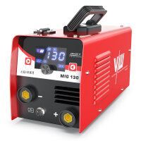 Schweißgerät SET MIG mit Drahtrolle &  Hammerbürste  | MIG 130A