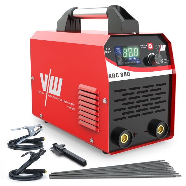 ARC 300 Schweißgerät DC MMA | E-Hand Inverter Schweißmaschine mit 300 Ampere