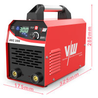 ARC 300 Schweißgerät DC MMA | E-Hand Inverter Schweißmaschine mit 300 Ampere
