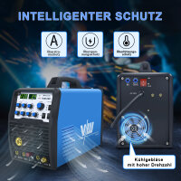 TCM250 Multi-combination welding machine SET - MIG/MAG, TIG, MMA & Plasma with accessories