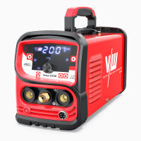 Schweißgerät SET DC WIG 200A Puls, Helm, Druckminderer, Zubehör | Tokyo 2300