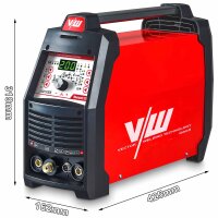 Schweißgerät & Plasmaschneider New York 2500 SET Set – inkl. Helm, Druckminderer, Zubehör