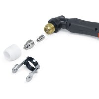 Plasmabrenner 120A, 8m, 5pol Female M16/1,5 Gewinde mit Pilot Zündung | P-80