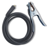 Ground cable with pliers 16 mm² / 200 A plug 9 mm (3 m)